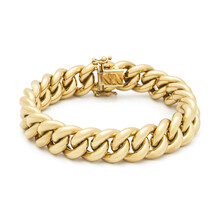 HuisCollectie HuisCollectie Armband 14k Geelgoud Bol Gourmet 9mm 611188