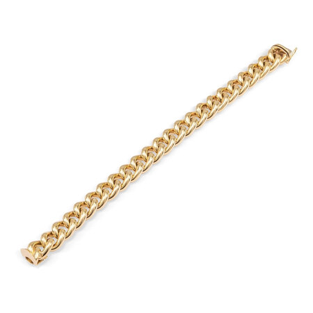 HuisCollectie HuisCollectie Armband 14k Geelgoud Bol Gourmet 9mm 611188