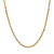 Monzario Monzario Links Collier 14k Geelgoud 4.6mm 1081C GEEL