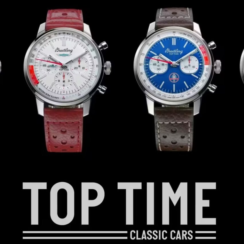 Breitling Top Time, een knipoog naar de jaren '60