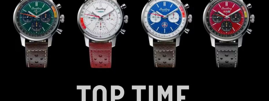 Breitling Top Time, een knipoog naar de jaren '60