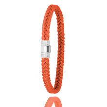 Albanu ALBANU Armband Army Terra Cord met stalen sluiting 6mm - 18cm