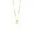 Blush BLUSH Collier 14k geelgoud met ster 3151YGO