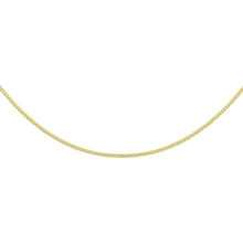 HuisCollectie HuisCollectie Gourmette Collier 14k geelgoud 1,2mm x 41-43-45cm 608621