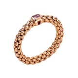 Fope FOPE Flex-It Souls ring 18k roségoud met roze Saffier AN09 ZAF 1 M R