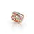 AL CORO AL CORO Ring Serenata 18k Roségoud met diamant NR9862R
