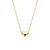 Blush Blush Collier 14k Geelgoud met hart 3062YGO