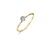 Blush Blush Diamonds Ring 14k bicolor met diamant 1610BDI