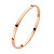 Fjory FJORY Armband 14k Roségoud 4mm vlak 62-A385804