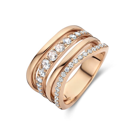 ROOS 1835 ROOS1835 Ring 18k Roségoud met diamant 169RC72R18