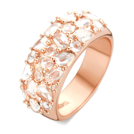 ROOS 1835 ROOS1835 Ring 18k Roségoud met diamant 066R200R18