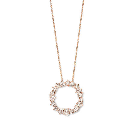 ROOS 1835 ROOS1835  Hanger 18k Roségoud met diamant 139P150R18