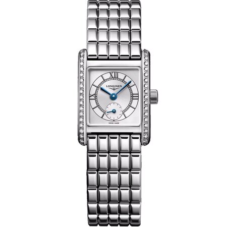 Longines LONGINES Mini DolceVita Lady 21.5x29mm Quartz met diamant L5.200.0.75.6