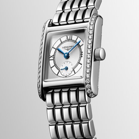 Longines LONGINES Mini DolceVita Lady 21.5x29mm Quartz met diamant L5.200.0.75.6