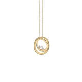 Annamaria Cammilli Annamaria Cammilli Collier 'Dune Solar' 18kt geelgoud met diamant GPE3092U