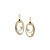 Annamaria Cammilli Annamaria Cammilli Oorhangers Dune 18k geelgoud met diamant GOR1244U