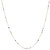 Monzario MONZARIO Collier 14k geelgoud met synthetisch multicolor 1472C