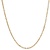 HuisCollectie Monzario Links Collier 14k Geelgoud 2.4mm 79C GEEL