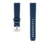 Breitling Breitling horlogeband 20-18MM blauw rubber zonder gesp 189S