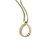 HuisCollectie Mrs.Janssen Hanger 14k Geelgoud met 0.09ct diamant 612313