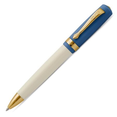 KAWECO KAWECO Student's Rock BallPoint Crème/Blue 1512004