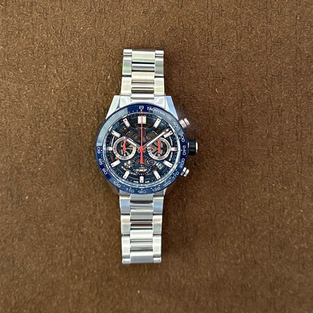 Tag Heuer PRE-OWNED TAG Heuer Carrera Automatic Chronograph 43mm CBG2011.BA0662