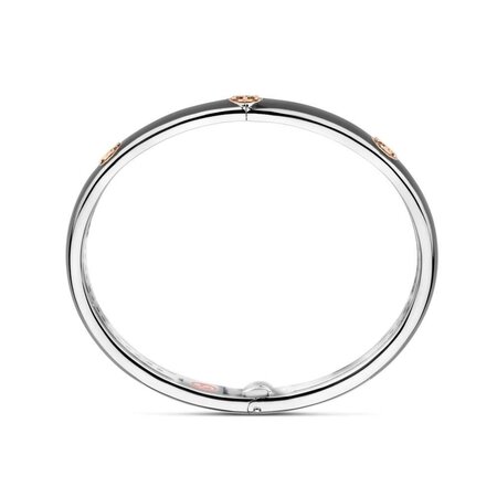 Tirisi Moda TIRISI Moda Iconic Armband bicolor met emaille TM2247HM(2P)
