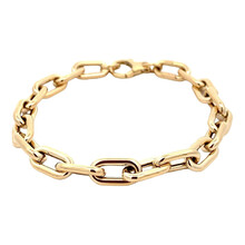 HuisCollectie HuisCollectie Armband 14k Geelgoud ovale schakels 7mm 612963