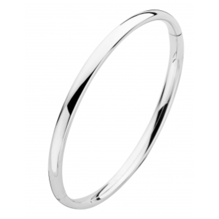 Fjory FJORY Armband 14k witgoud 4mm ovaal 50-A355804