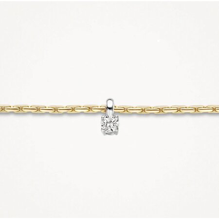 Blush Blush Armband 14k bicolor met Zirkonia 2156BZI