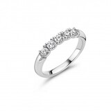 R&C R&C Ring Signature Alliance 18k Witgoud met diamant RIN5112-PW-18WG