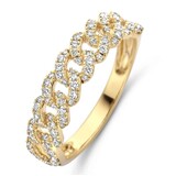 Tirisi Tirisi Ring Amsterdam Grumetta 18k geelgoud met diamant TR9773D