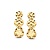 Mrs.Janssen Mrs. Janssen oorhangers 14k geelgoud 613010