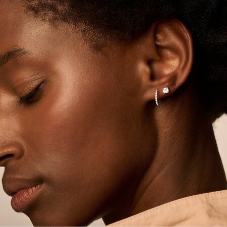 Blush Blush Oorstekers 14k geelgoud met zirkonia 7212YZI