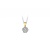 Blush Blush Diamonds Hanger 14k bicolor met diamant 6604BDI