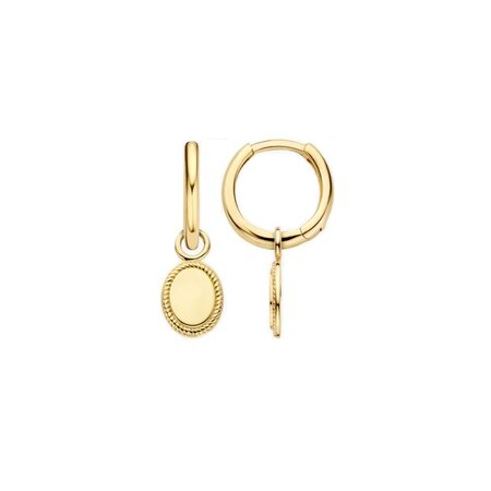 Blush Blush Creoolhangers 14k geelgoud 9069YGO