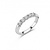 HuisCollectie R&C Ring Signature Alliance 18k witgoud met diamant RIN5105-5-18WG-HSI