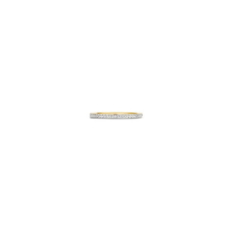Blush Blush Ring 14k bicolor met zirkonia 1119BZI