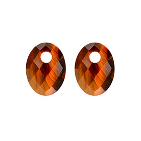 Blush Blush Creoolhangers Tijgeroog 810TIGO