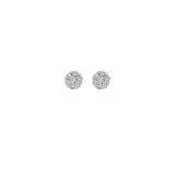 Blush Blush Diamonds Oorstekers 14k witgoud met diamant 7603WDI