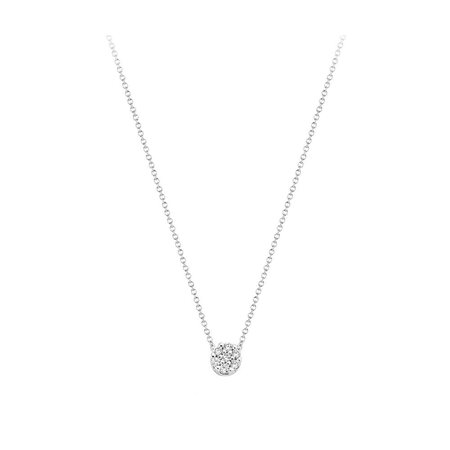 Blush Blush Diamonds Collier 14k witgoud met diamant 3602WDI