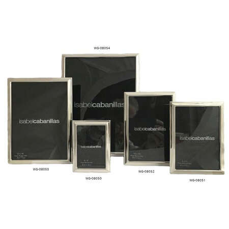 ISABEL CABANILLAS fotolijst verzilverd 9x13cm strak recht - 25766