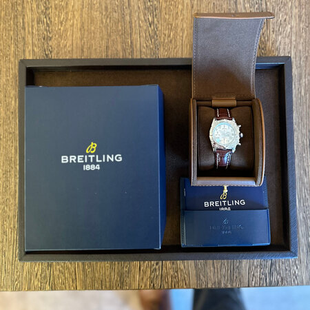 Breitling PRE-OWNED Breitling Galactic Chrono Automatic 39mm A13358