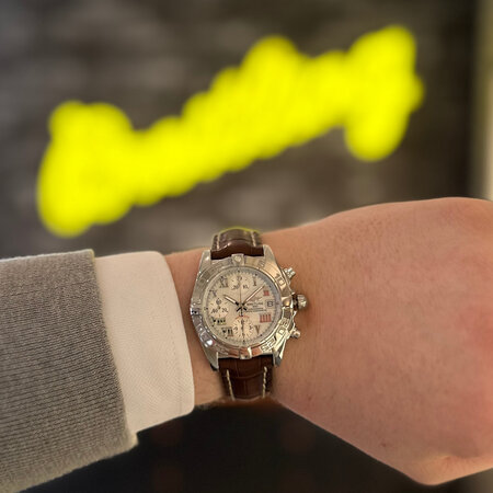 Breitling PRE-OWNED Breitling Galactic Chrono Automatic 39mm A13358