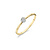 Blush Blush Diamonds Ring 14k bicolor met diamant 1609BDI