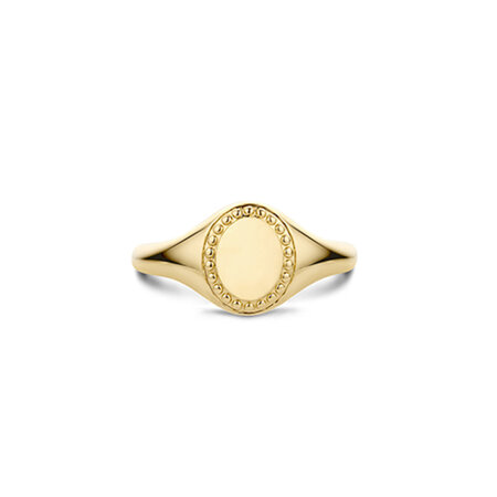 Blush Blush Zegelring 14k geelgoud 1205YGO