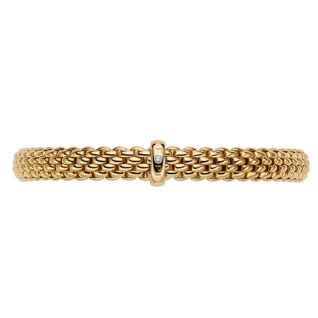 Fope FOPE Armband Flex-It Vendôme 18k Geelgoud met diamant 01M02BX_BB_G_XGX_00M