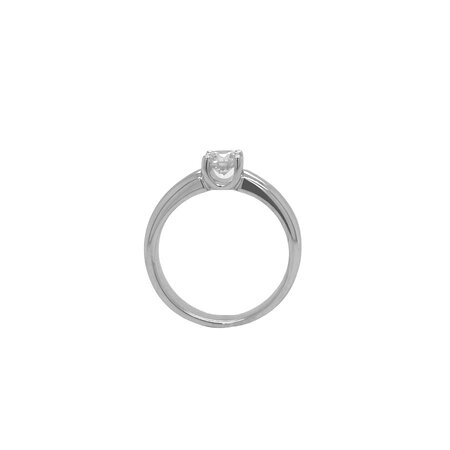 HuisCollectie HuisCollectie Ring 14k witgoud met 0.52ct diamant 613364