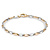 HuisCollectie Monzario Links Armband 14k Bicolor 3.5mm 597A BIC