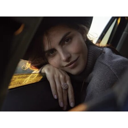 Bron BRON Ring Confetti 18k Roségoud met diamant en Saffier 8RR4914BRXMK/4